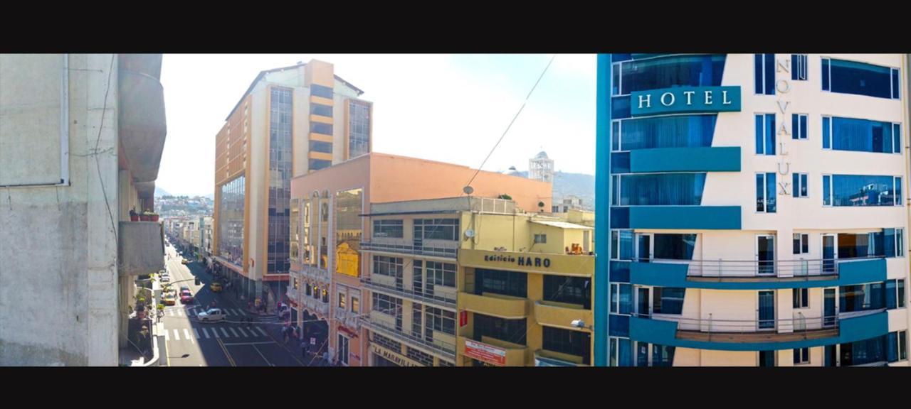 Hotel Novalux Ambato Exterior foto